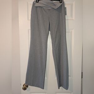 A Pea in the Pod Light Gray Bootcut Maternity Pants